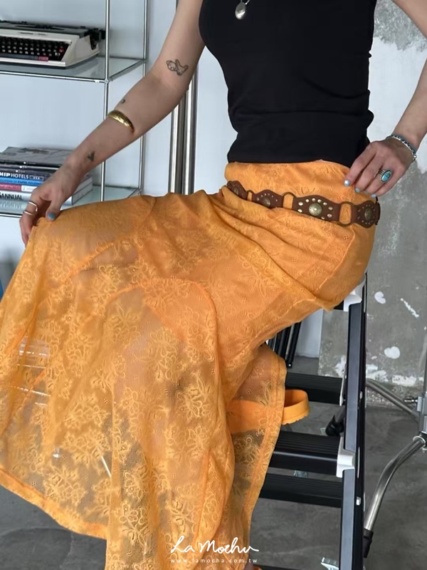 美臀蕾絲魚尾裙